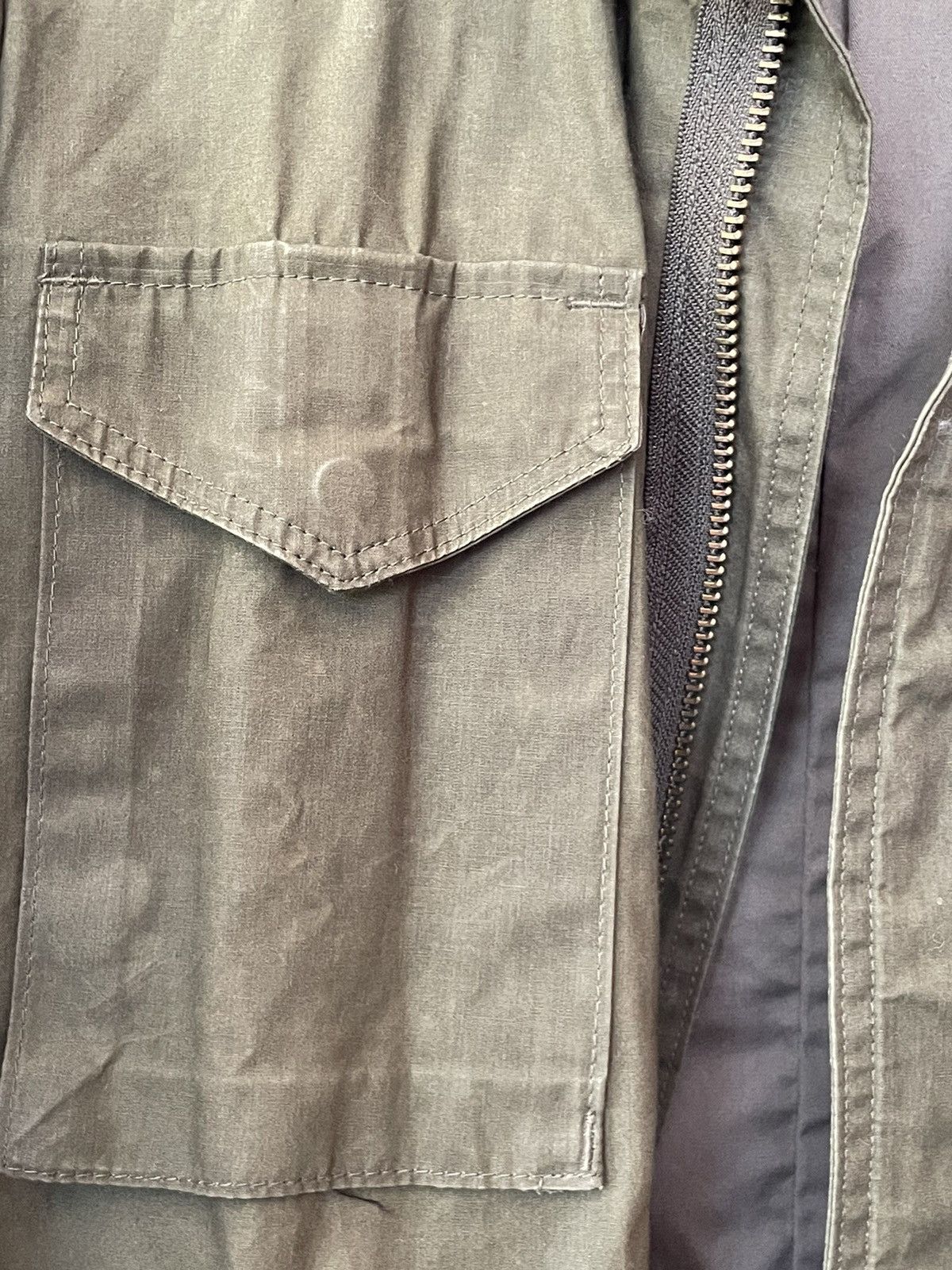 Corridor Corridor M65 Waxed Cotton Jacket, Olive, size XS (46) Size US S / EU 44-46 / 1 - 5 Thumbnail