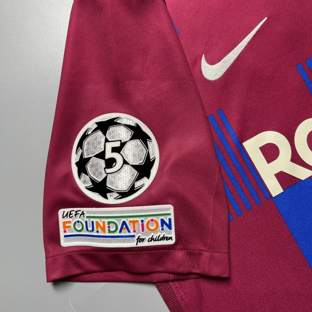 Nike BARCELONA NIKE 2021/2022 FOOTBALL HOME JERSEY #19 AGUERO Size US M / EU 48-50 / 2 - 5 Thumbnail