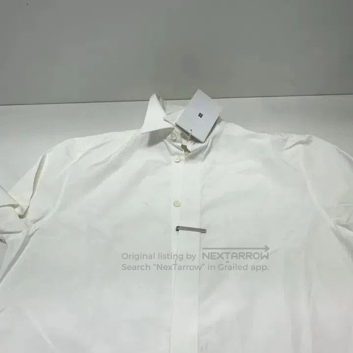 Givenchy GIVENCHY Men's White Pointed Collar Button. Size US XXS / EU 40 - 2 Thumbnail
