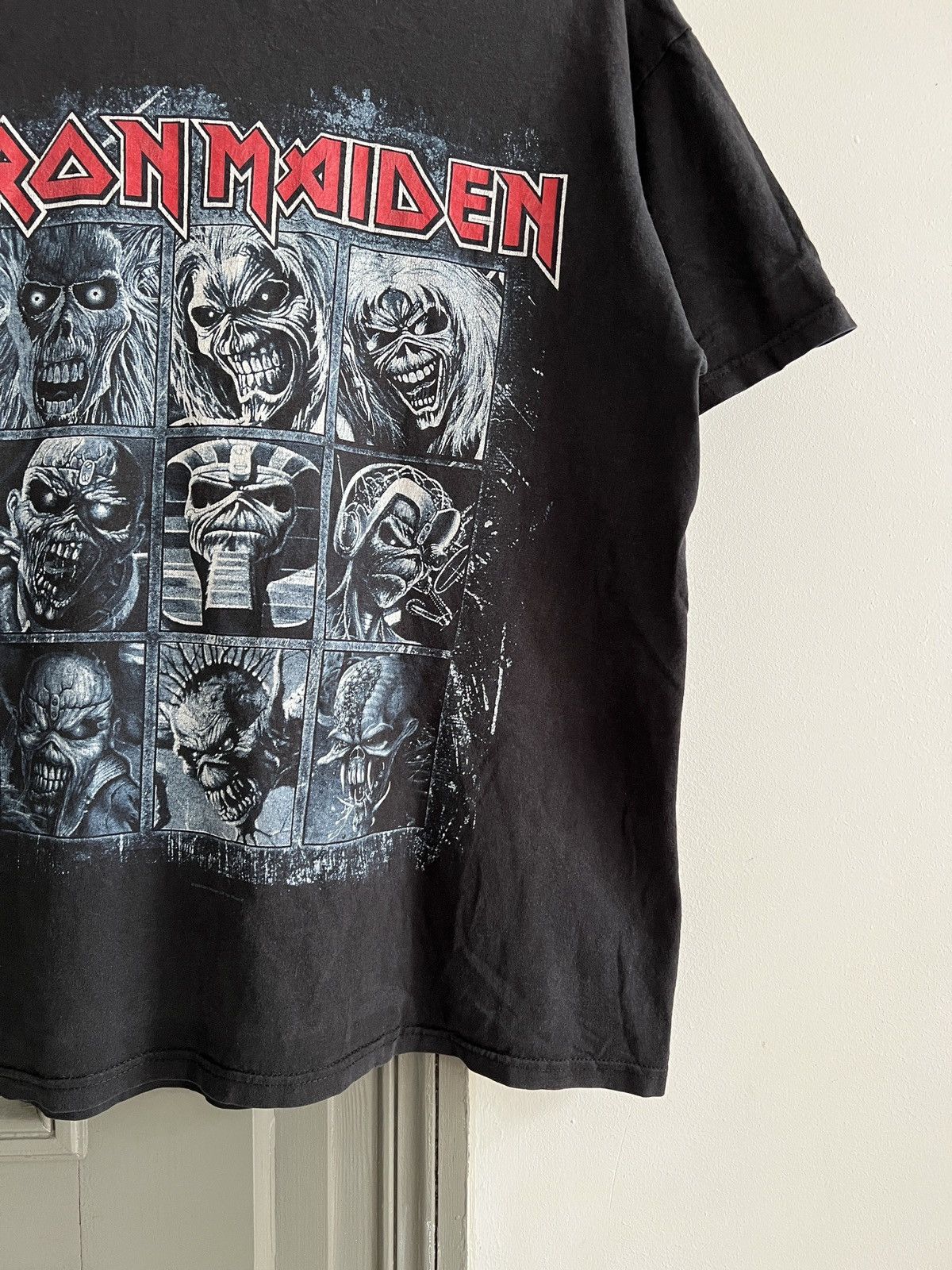 Band Tees × Fruit Of The Loom 2015 Iron Maiden Skull 100% Cotton Band t-Shirt Merch M Size US M / EU 48-50 / 2 - 8 Thumbnail