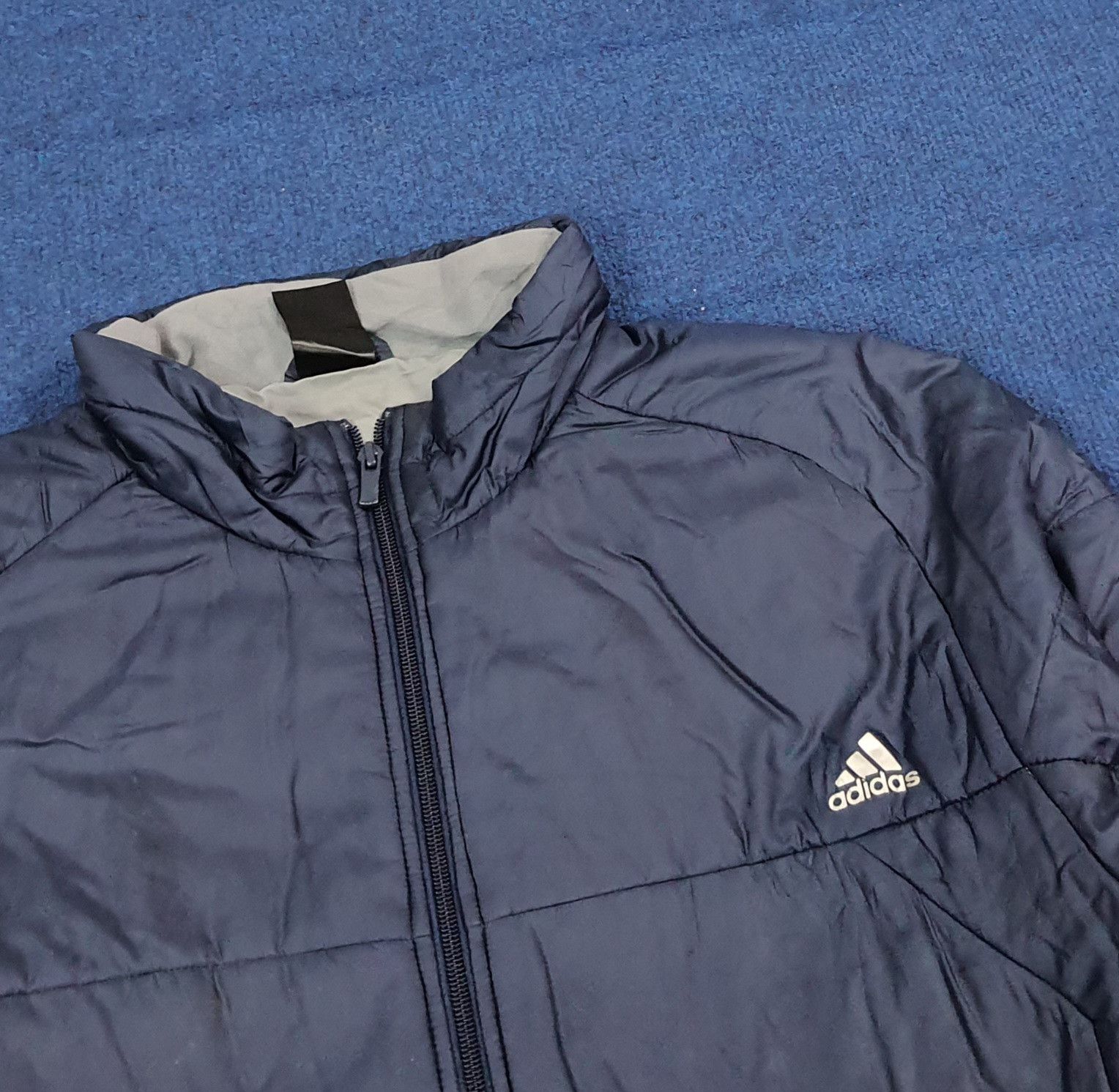 Adidas Vintage Adidas Puffer Custom Yohji Logo Jacket C275N24 Size US M / EU 48-50 / 2 - 4 Thumbnail
