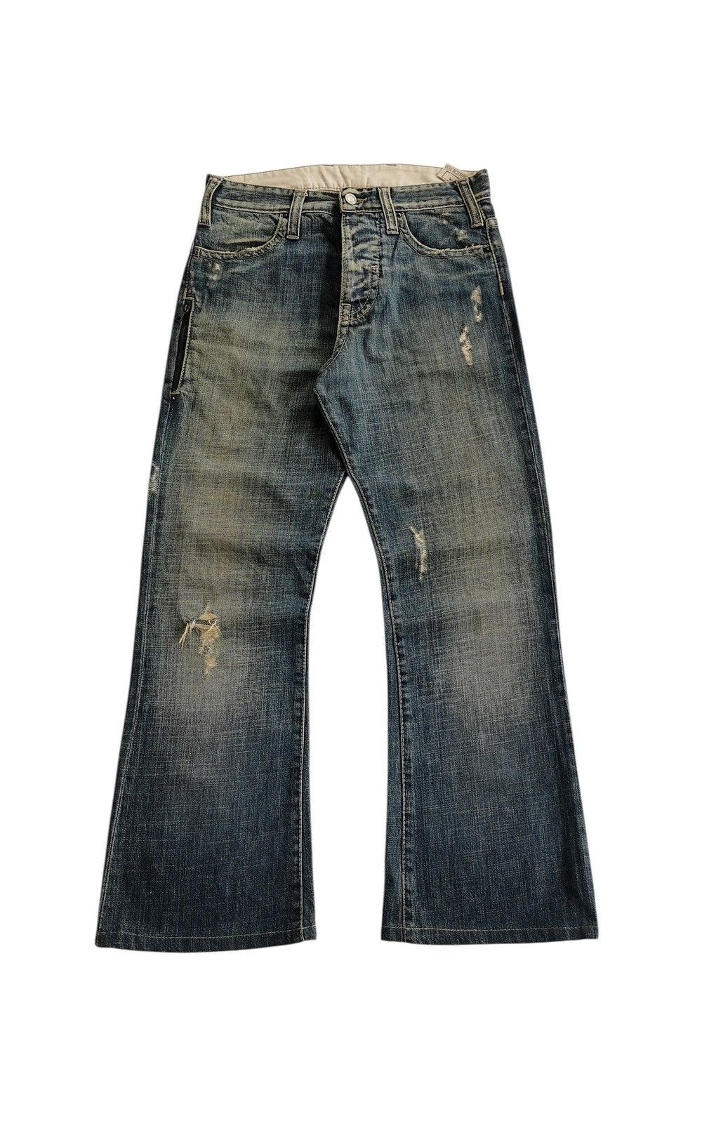 Neil Barrett Neil Barrett distressed flare,bootcut jeans Size US 30 / EU 46 - 5 Thumbnail
