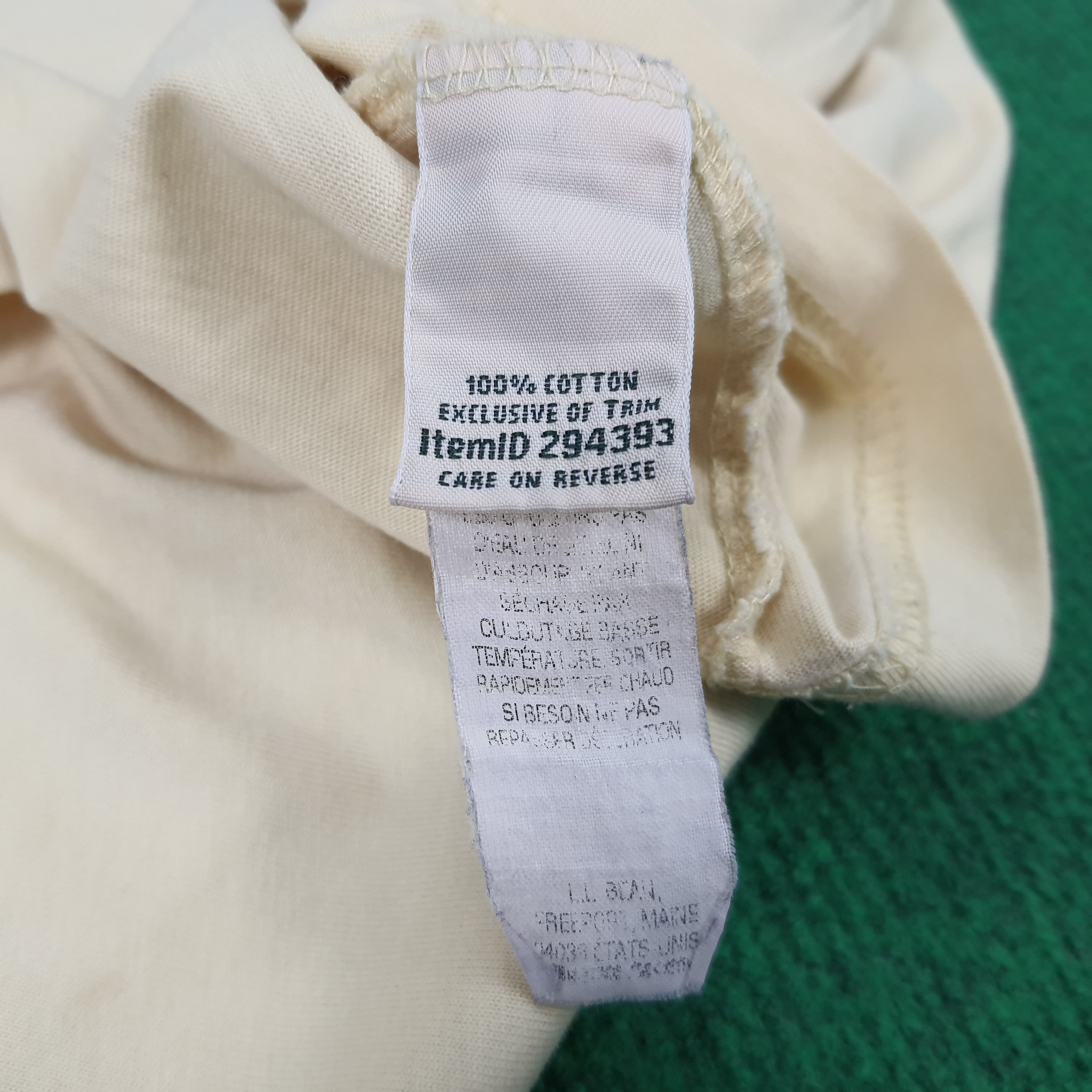 L.L. Bean Vintage L.L.Bean Freeport Maine Fishing Casting T-shirt Size US L / EU 52-54 / 3 - 5 Thumbnail