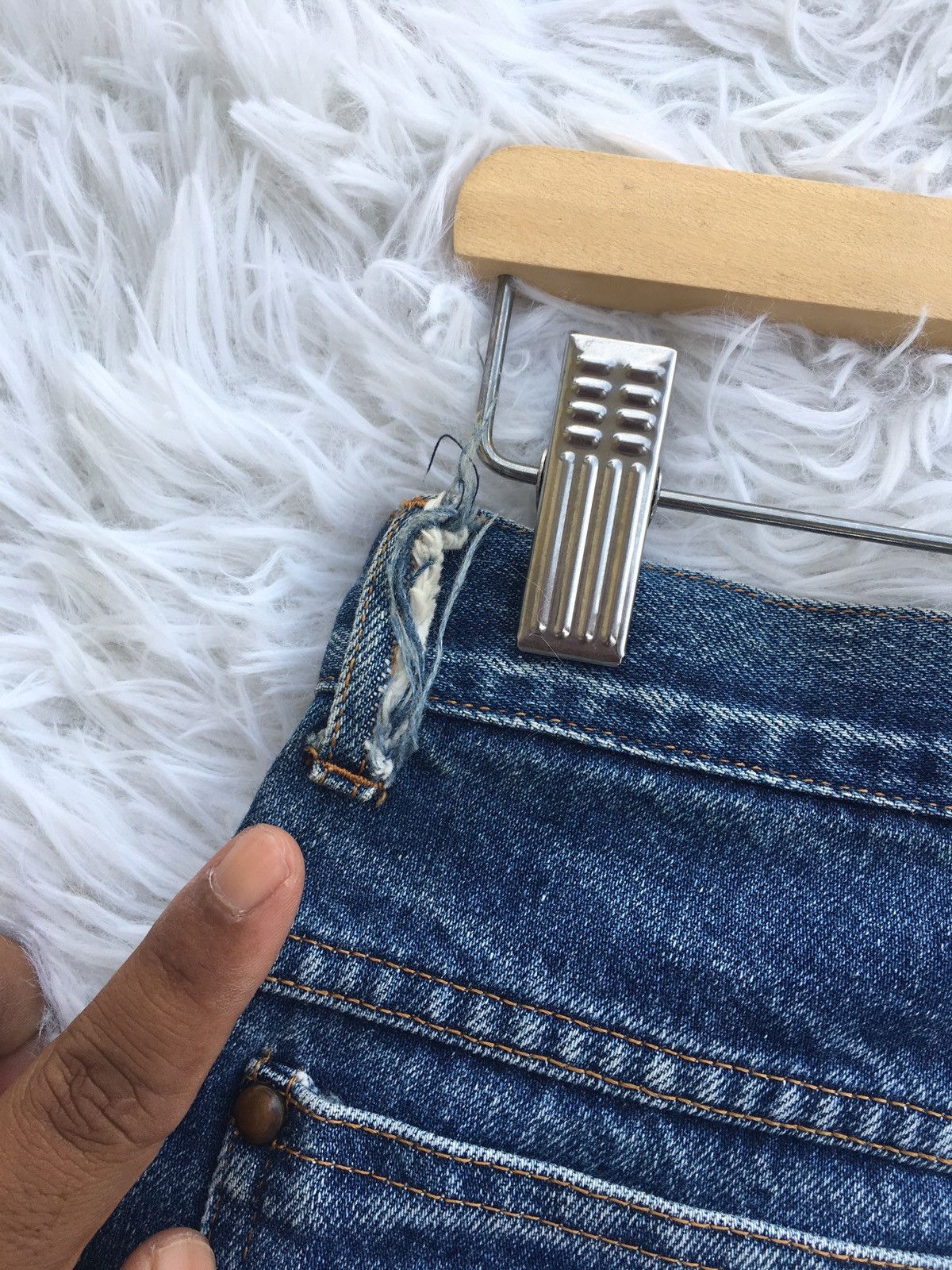 Comme des Garcons Rare CDG Comme Des Garcons Homme Classic Straight Cut Jean Size US 29 - 25 Thumbnail