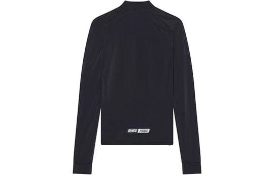 Balenciaga o1bcso1str1124 Sporty B Long Sleeve Tank Top in Black Size M / US 6-8 / IT 42-44 - 2 Thumbnail