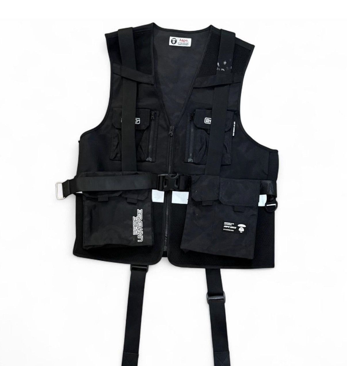 Aape Aape strapped Safety vest by Abathing ape Size US L / EU 52-54 / 3 - 1 Thumbnail
