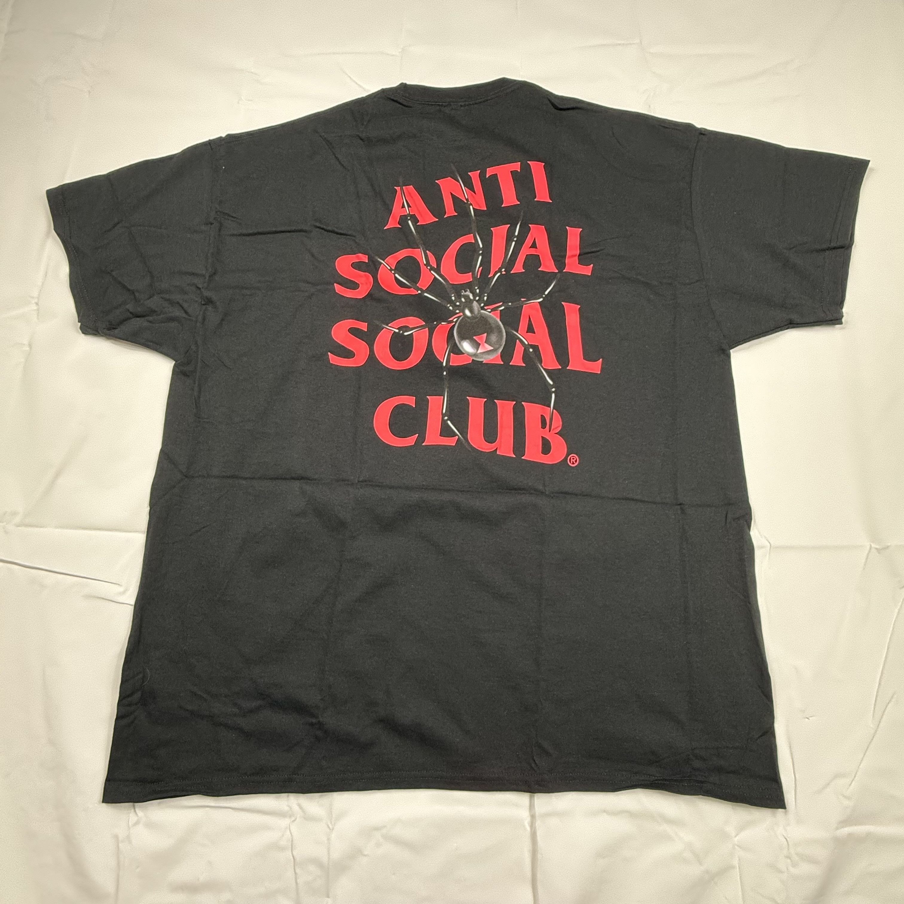 Anti Social Social Club Anti Social Social Club Bitter Tee Spider Logo Graphic T Size US XXL / EU 58 / 5 - 1 Thumbnail