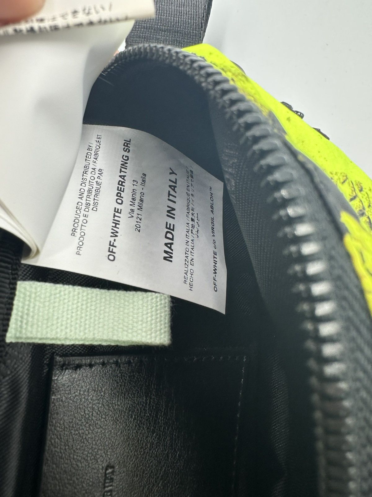 Off-White OFF-WHITE SNAKESKIN WAISTE BAG Size ONE SIZE - 12 Thumbnail