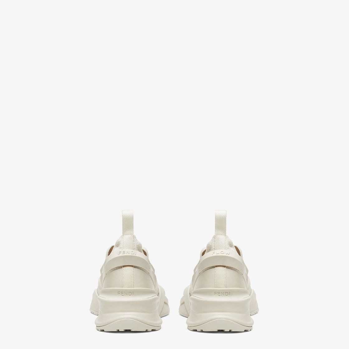 Fendi o1w1db10525 Flow Sneakers in White/Ivory Size US 12 / EU 45 - 3 Thumbnail