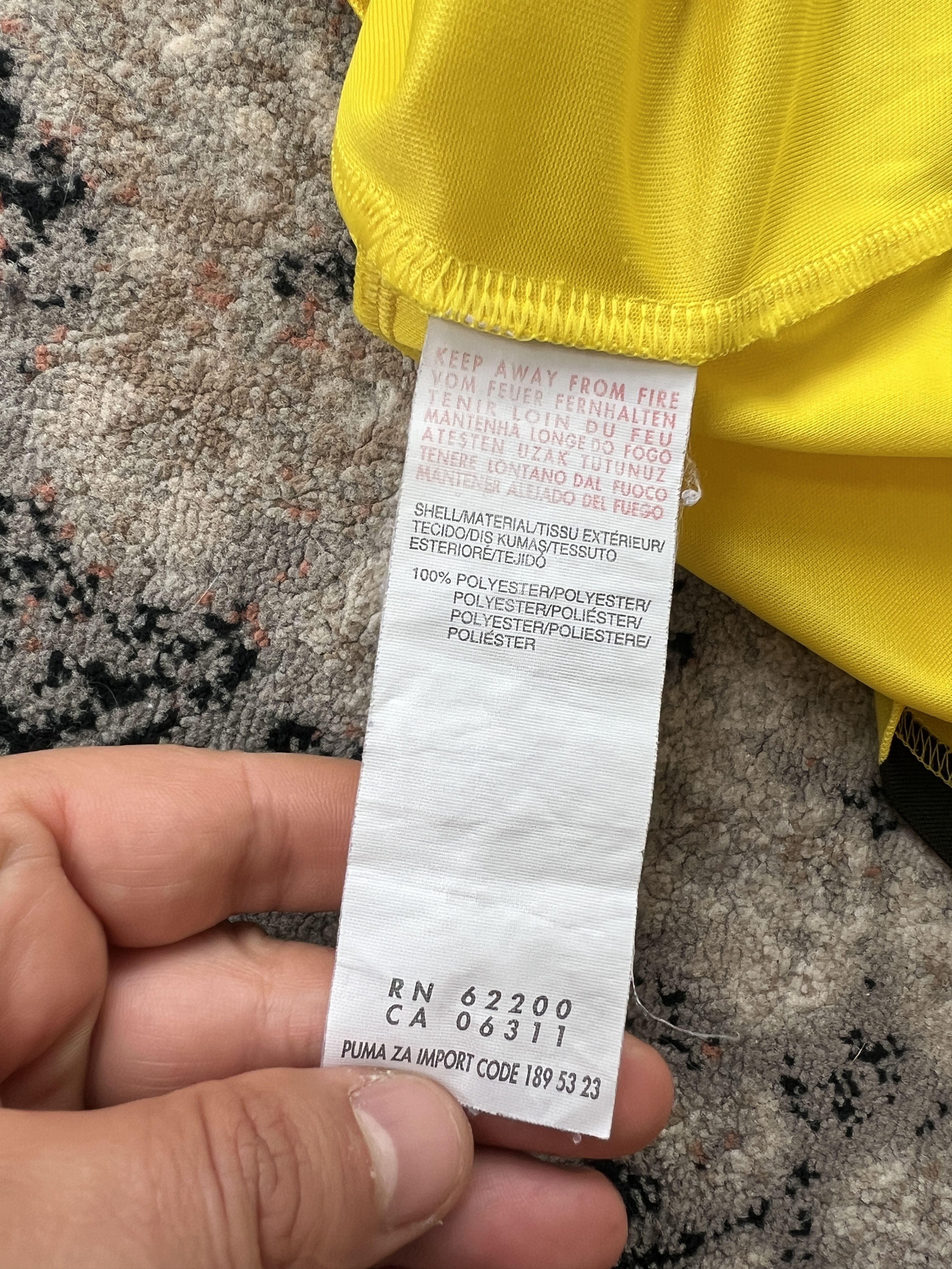 Puma Puma Borussia Dortmund Jersey Size US L / EU 52-54 / 3 - 12 Thumbnail