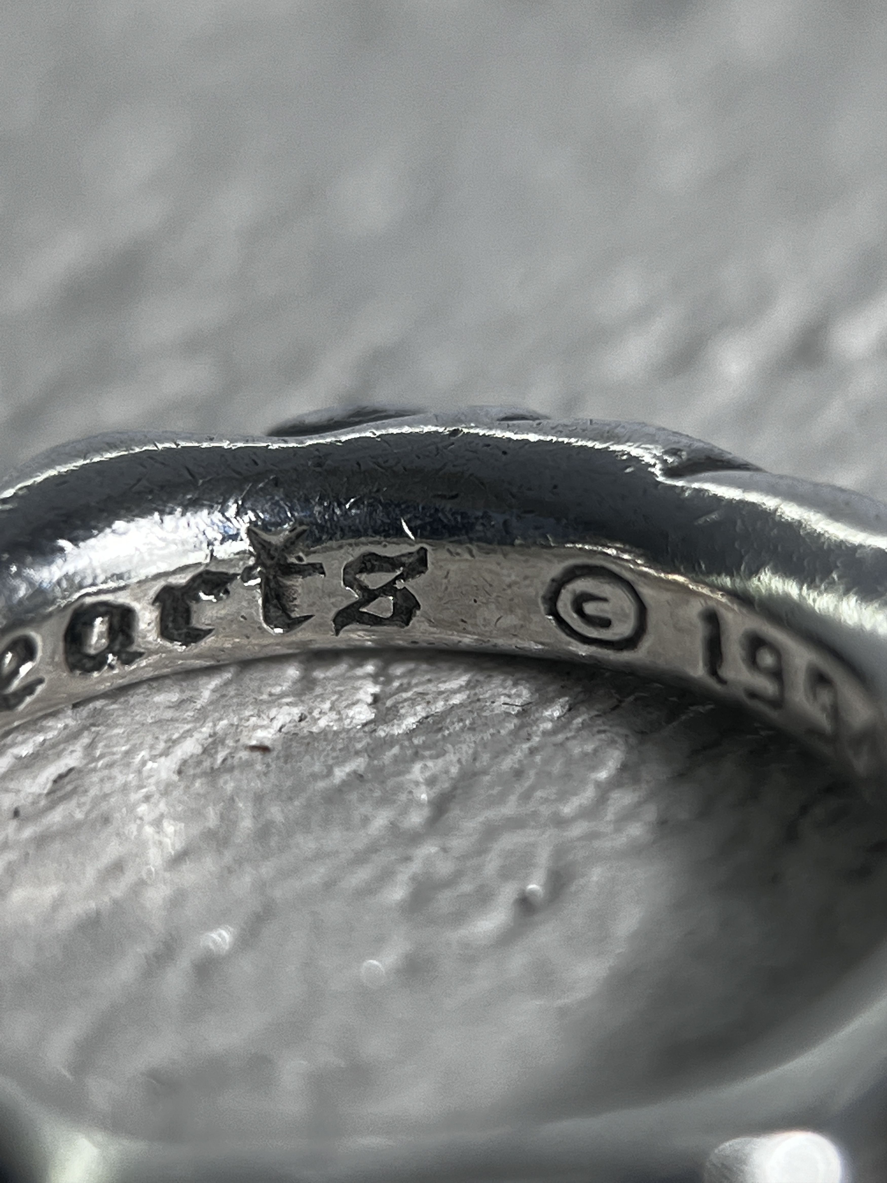 Chrome Hearts Chrome Hearts Scroll Band Ring Silver US6.5 JP13 Size ONE SIZE - 8 Thumbnail