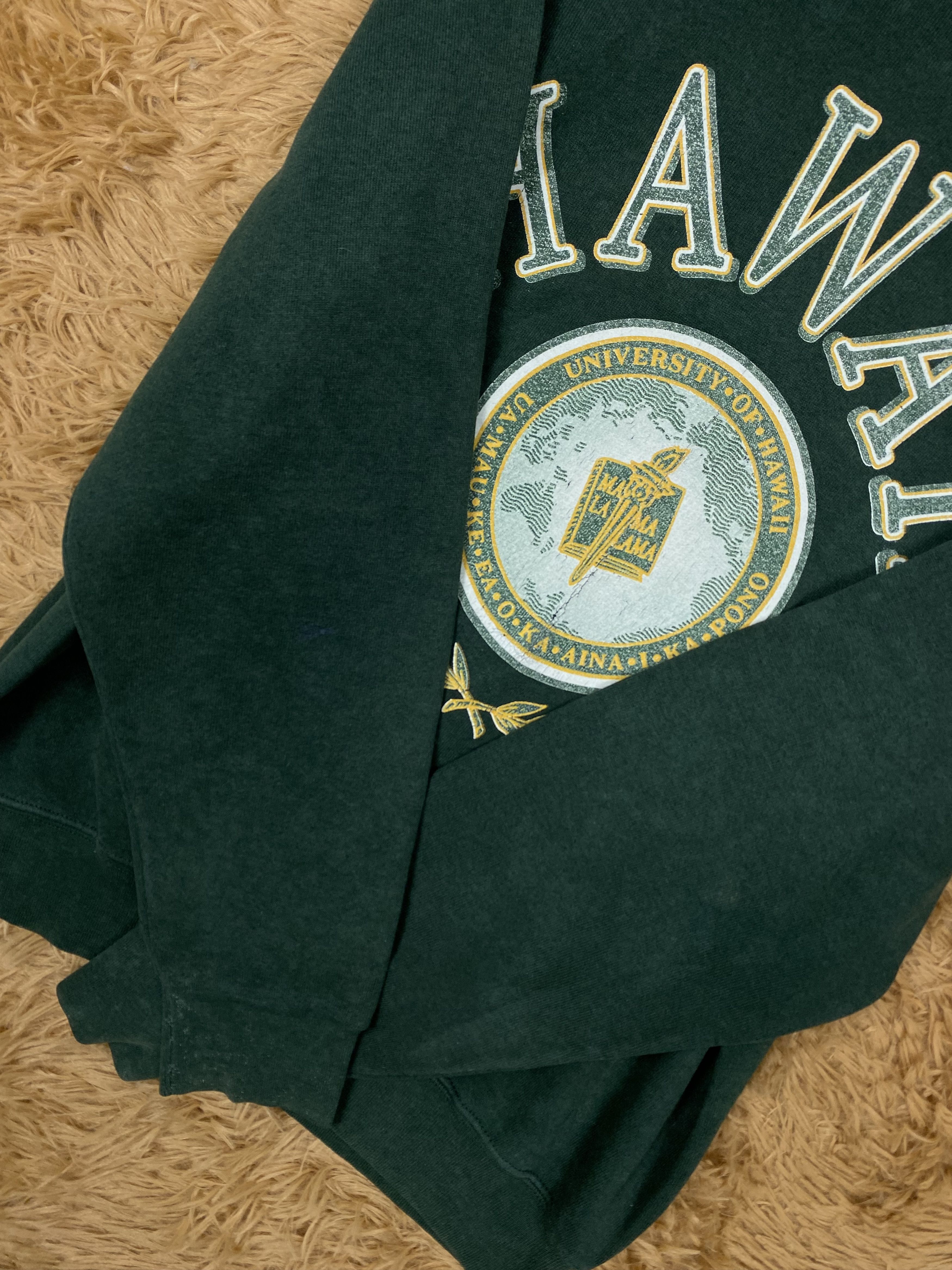 Fruit Of The Loom Vintage Hawaii Fruit of The Loom Sweatshirts PS0288 Size US L / EU 52-54 / 3 - 4 Thumbnail