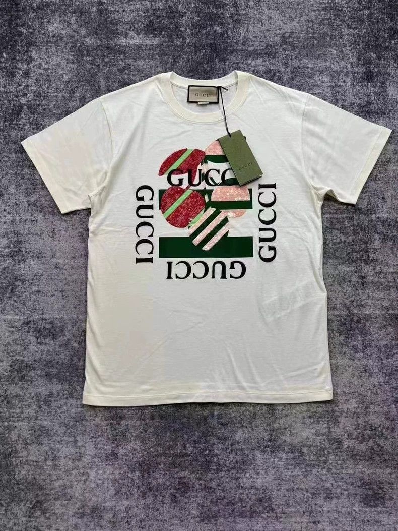 Gucci Gucci Cherry sequins, embroidery, short sleeves 2503-Nextar Size US XXS / EU 40 - 1 Thumbnail