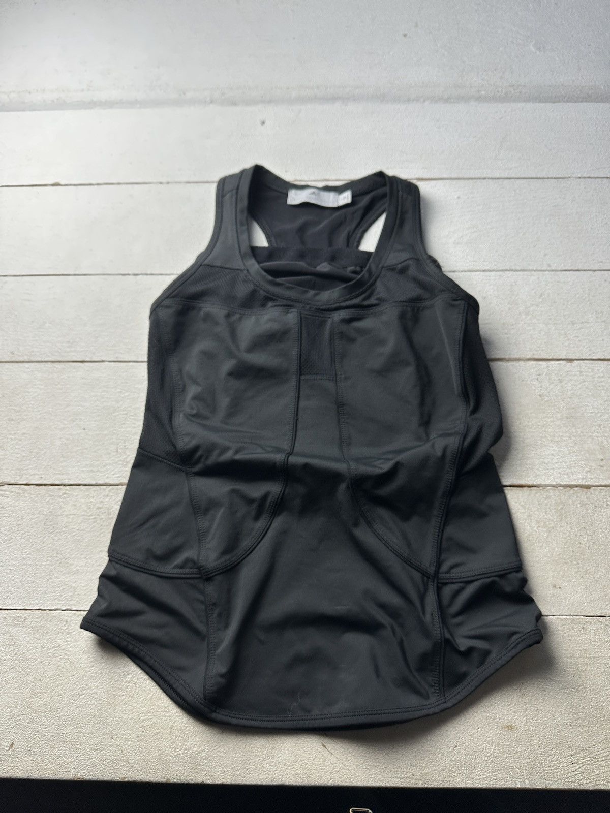Adidas × Stella McCartney 🚨 ADIDAS STELLA MCCARTNEY BIG LOGO GRAY TANK TOP LUXURY Size S / US 4 / IT 40 - 1 Thumbnail