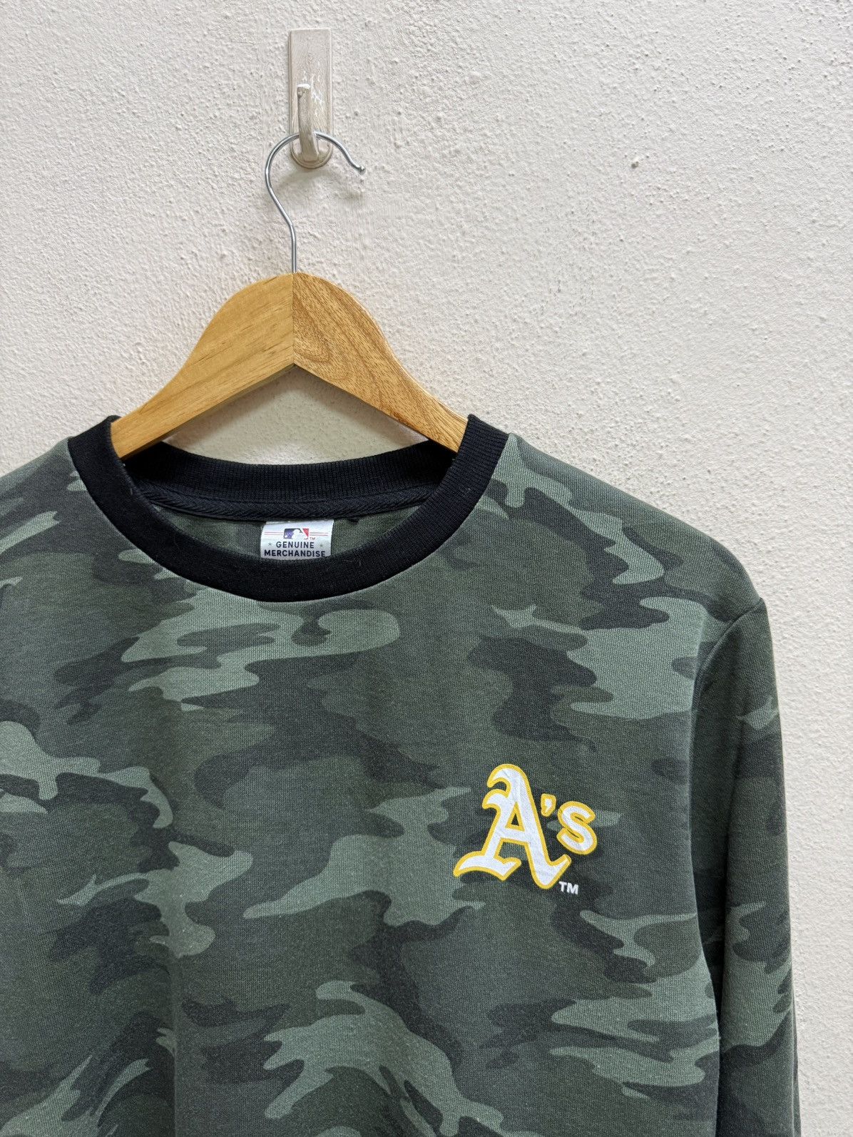 MLB Mlb Oakland A’s Nightwear Design Camo Longsleeve Shirt Size US M / EU 48-50 / 2 - 17 Thumbnail