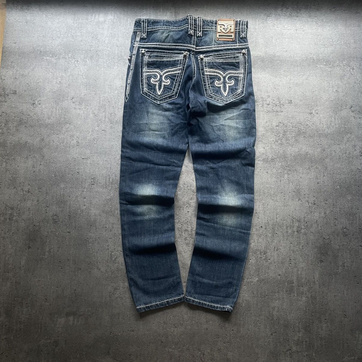 Rock Revival × True Religion NWT Rock Revival Cyrek Straight Fit Pocket Logo Pants Size US 32 / EU 48 - 1 Thumbnail