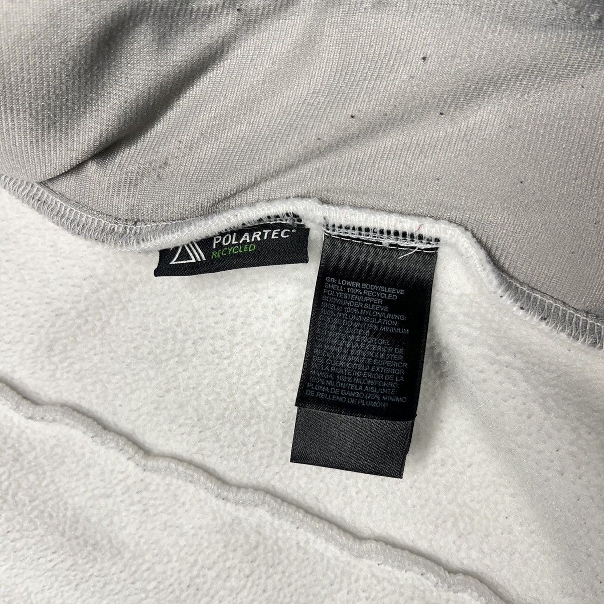 The North Face The North Face Fleece Jacket White 550 Polartec Goose Down Size S / US 4 / IT 40 - 12 Thumbnail