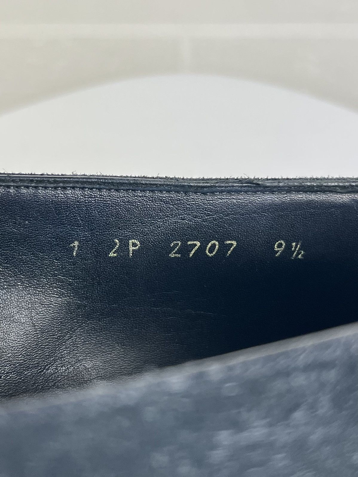 Prada PRADA MILANO Loafers Suede Leather Dress Shoes Blue Men's Size US 10.5 / EU 43-44 - 17 Thumbnail