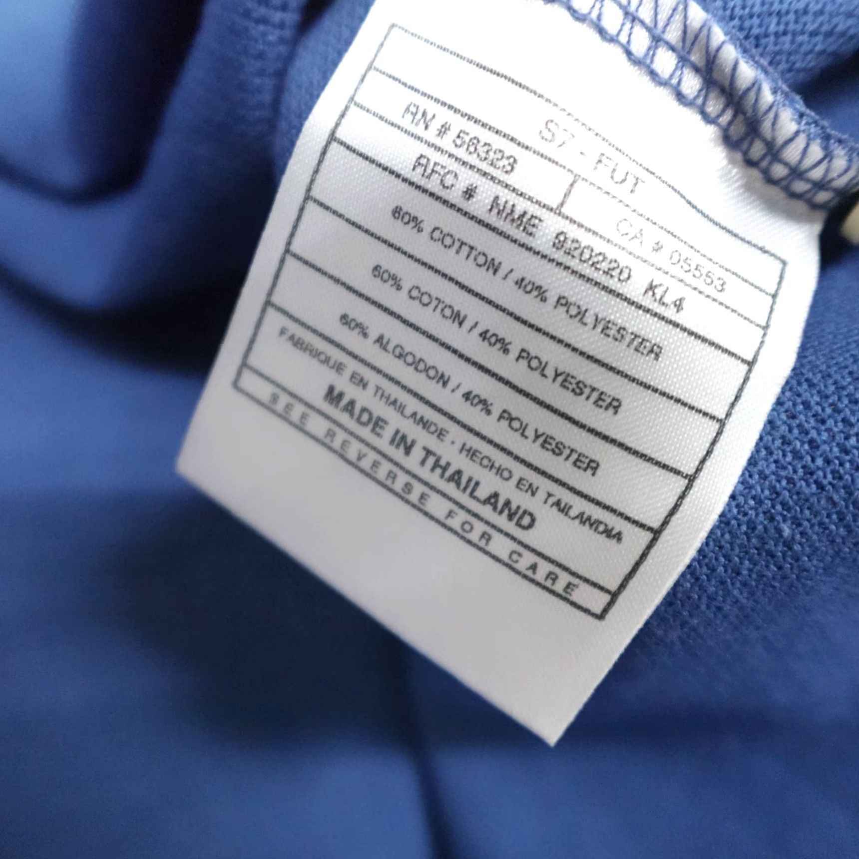 Nike VINTAGE Nike Polo Shirt 2XL Blue Solid Short Sleeve Nike Golf Dri-Fit Men Size US XXL / EU 58 / 5 - 6 Thumbnail