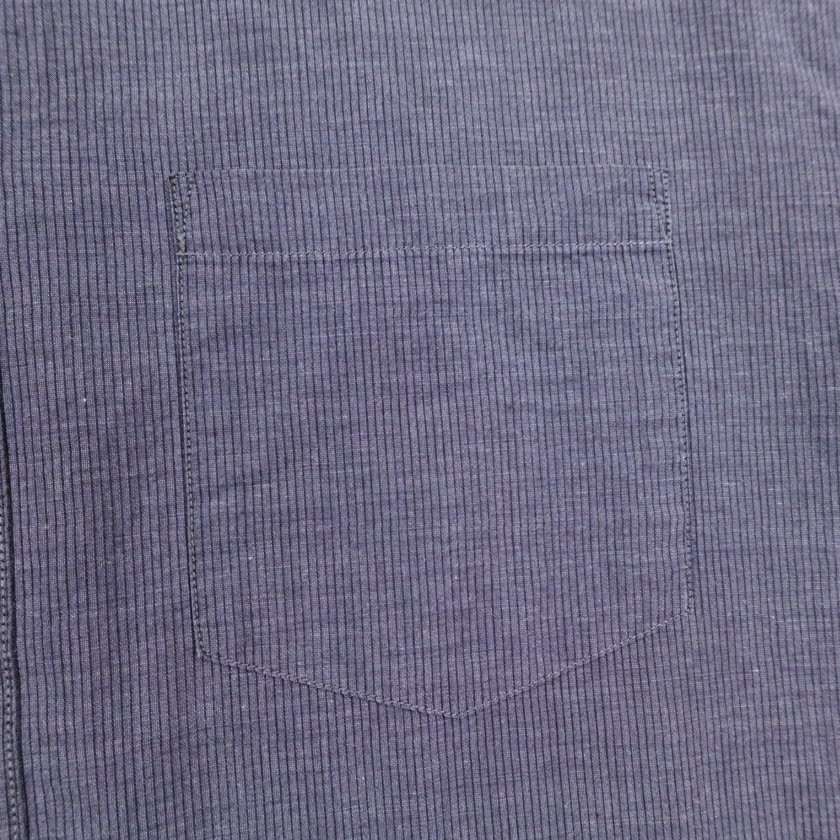 John Varvatos John Varvatos Shirt Mens Medium Blue Long Sleeve Button-Up Cotton Woven Casual Mens Size US M / EU 48-50 / 2 - 3 Thumbnail