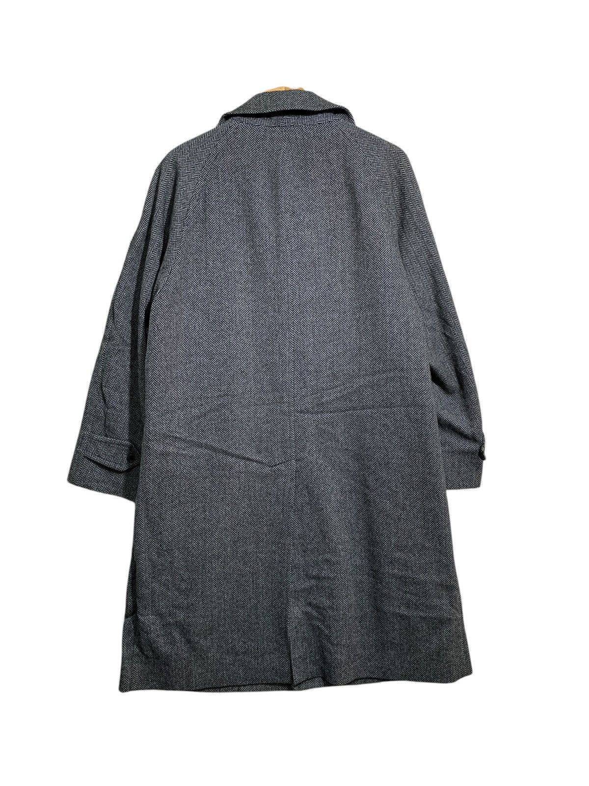 Burberry × Burberry Prorsum 🔥VTG BURBERRY WOOL HBT OVERCOATS JACKET Size US M / EU 48-50 / 2 - 5 Thumbnail