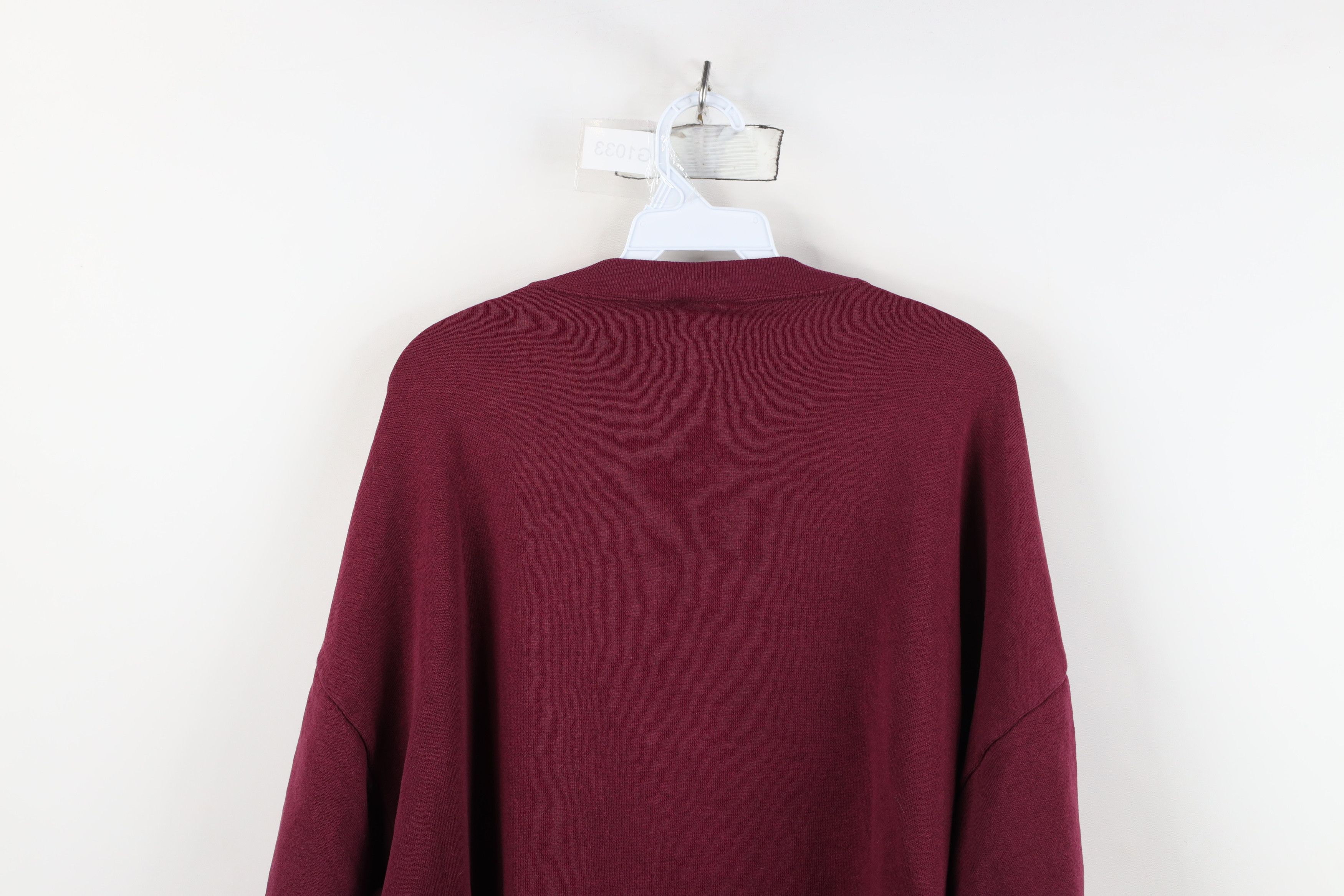 Vintage Vintage 90s Streetwear Outdoors Deer Sweatshirt USA Red Size US XXL / EU 58 / 5 - 10 Thumbnail