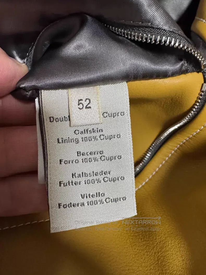 Hermes Hermes Cowhide Leather Jacket Size US L / EU 52-54 / 3 - 8 Thumbnail