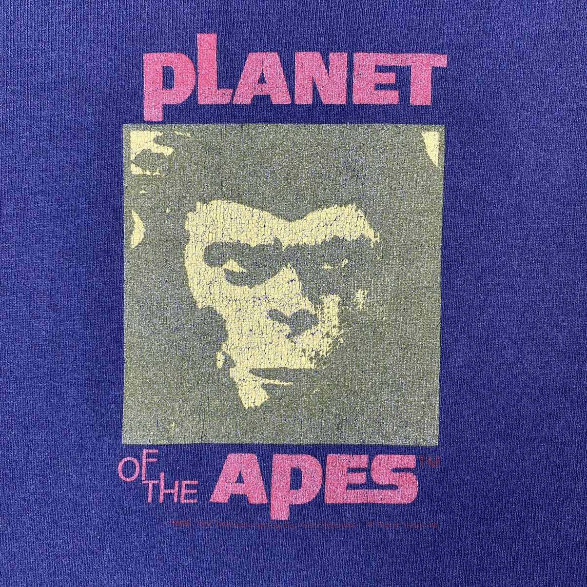Sci-Fi Fantasy VINTAGE 90's PLANET OF THE APES MOVIE TEE FUCT HOOK-UPS Size US M / EU 48-50 / 2 - 4 Thumbnail