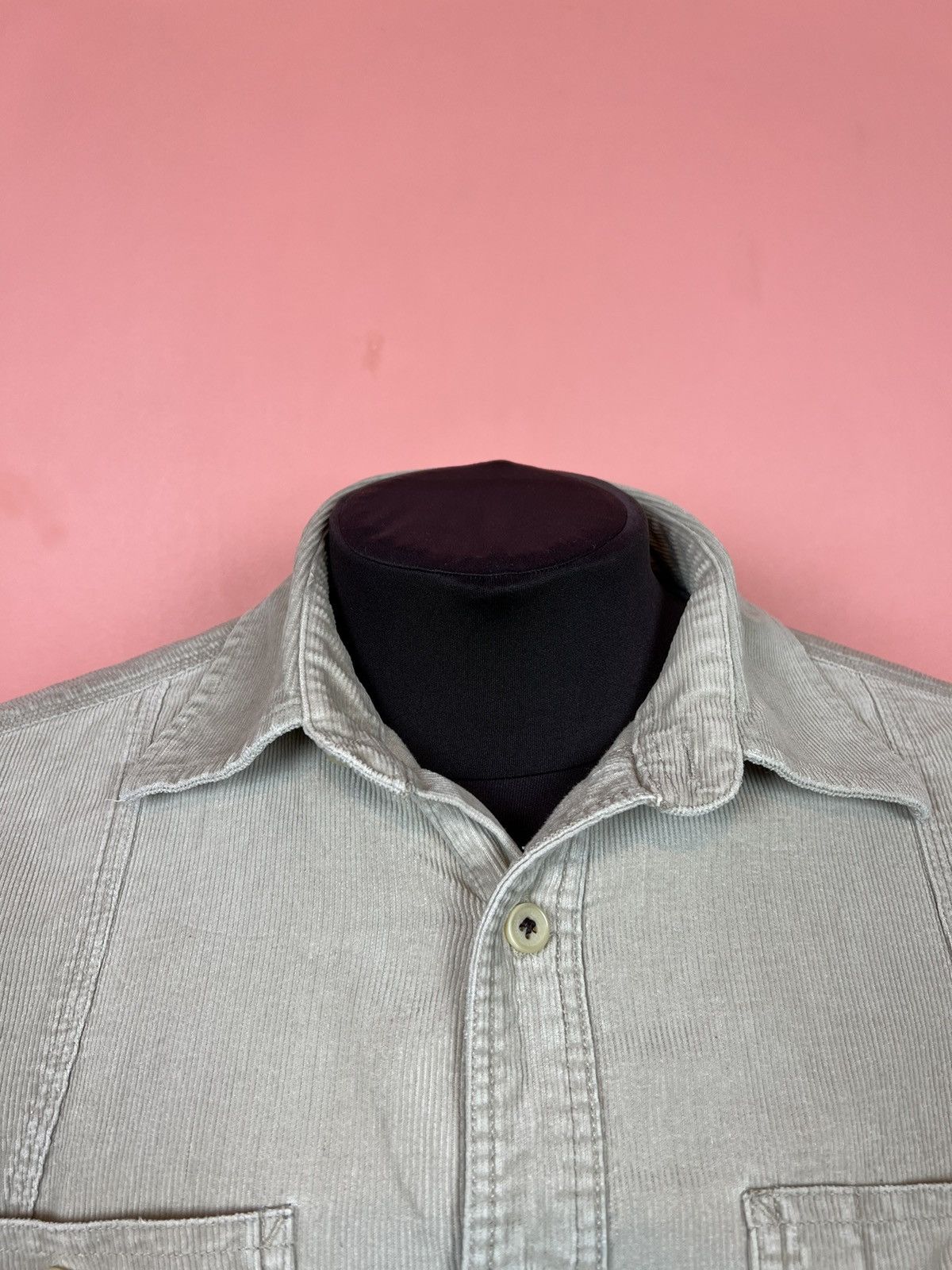 Nigel Cabourn Nigel Cabourn uutility shirt velvet shirt button ups rare Size US M / EU 48-50 / 2 - 3 Thumbnail
