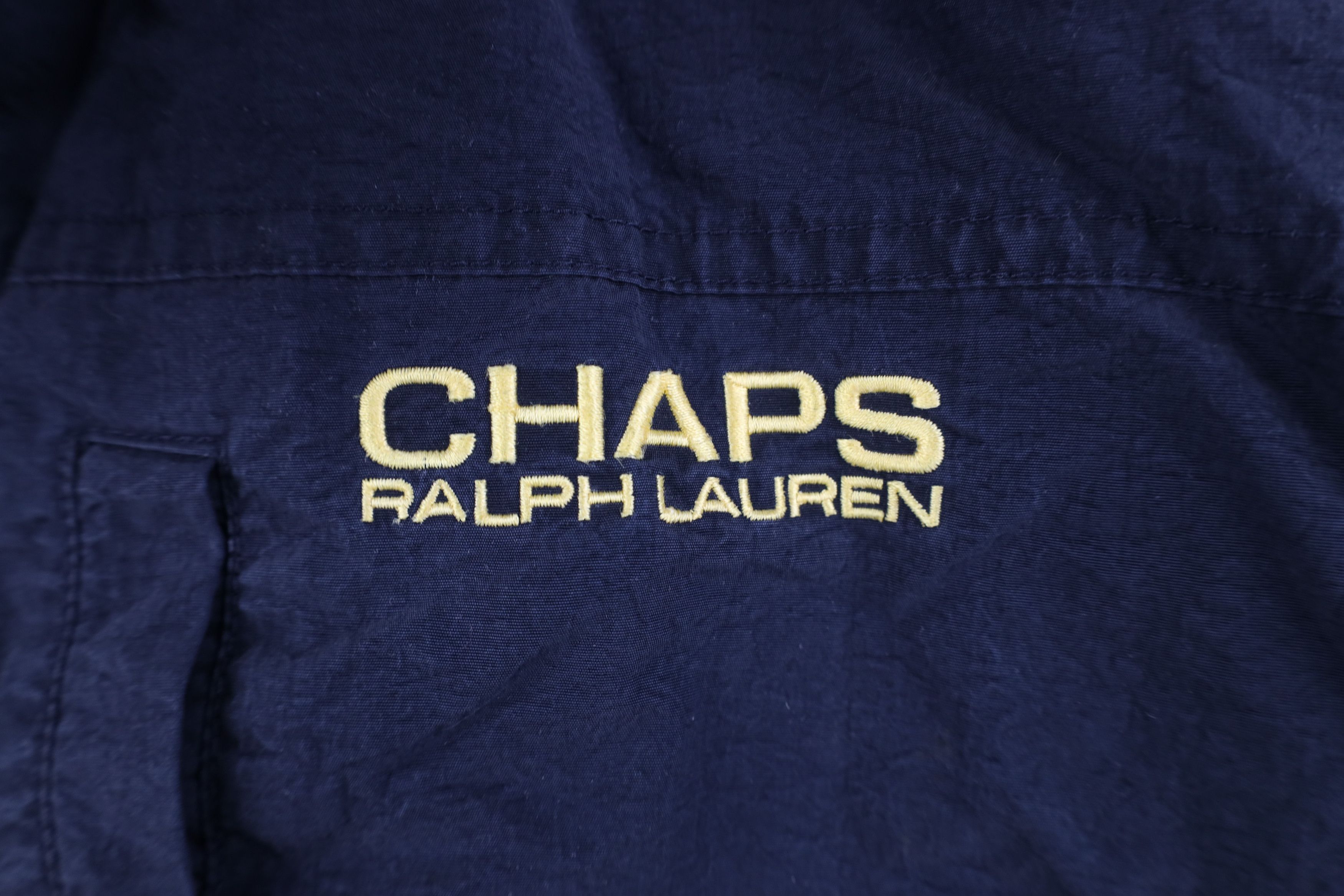 Polo Ralph Lauren Vintage 90s Chaps Ralph Lauren Hooded Windbreaker Jacket Size US XL / EU 56 / 4 - 4 Thumbnail