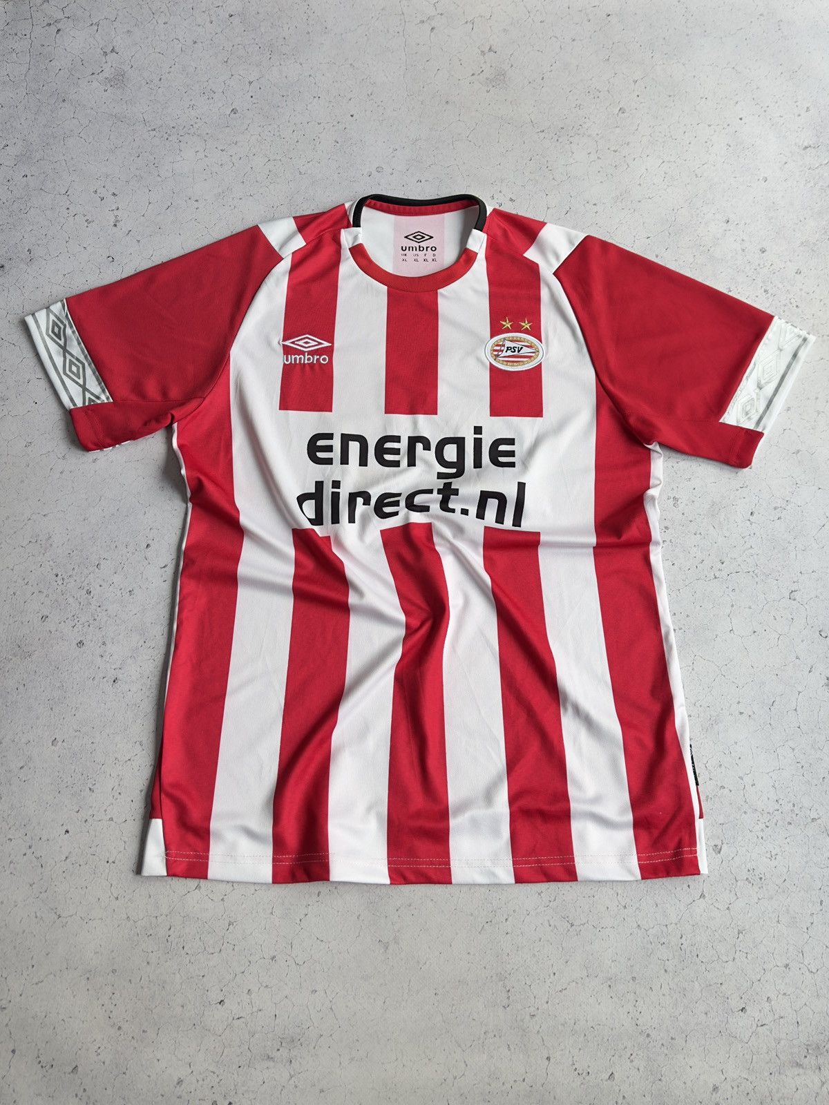 Umbro Guti #25 Umbro PSV Eindhoven 2018/19 Soccer Jersey Blokecore Size US XL / EU 56 / 4 - 1 Thumbnail