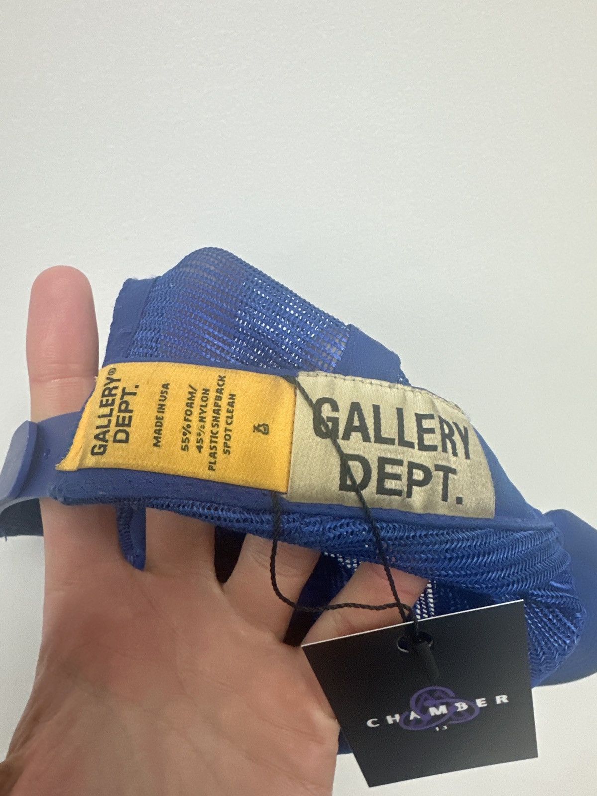 Gallery Dept. Gallery Dept Cap Hat Blue Royal Yellow Size ONE SIZE - 4 Thumbnail