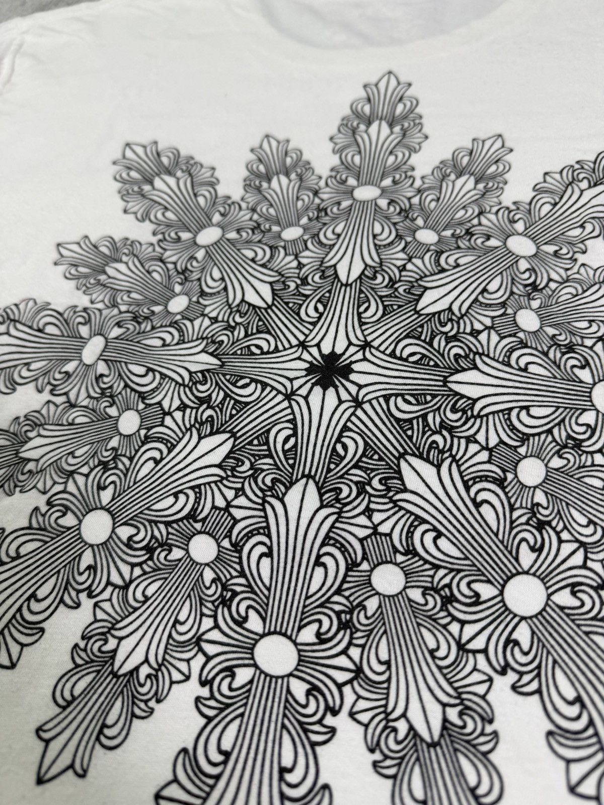 Chrome Hearts Snowflake Floral Tee Size US L / EU 52-54 / 3 - 7 Thumbnail