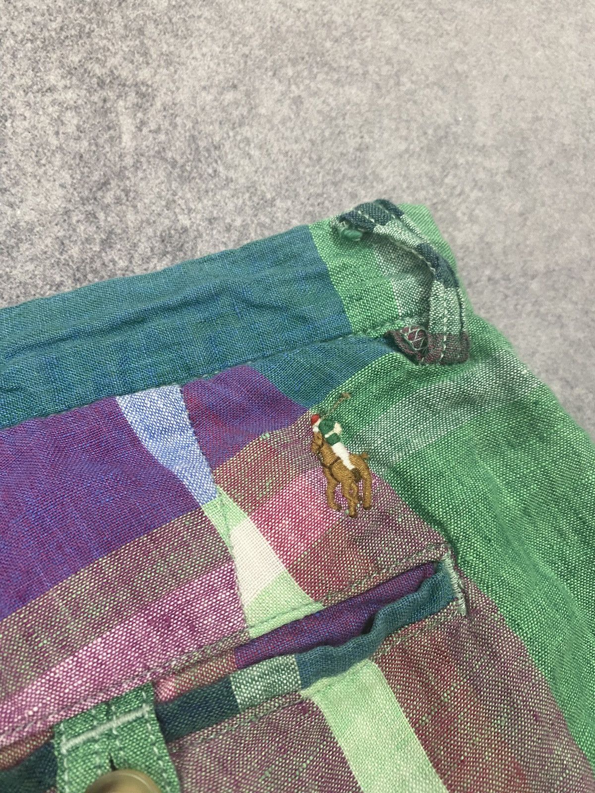 Polo Ralph Lauren Polo Ralph Lauren Classic Fit Linen Shorts Multicolor Size US 31 - 5 Thumbnail