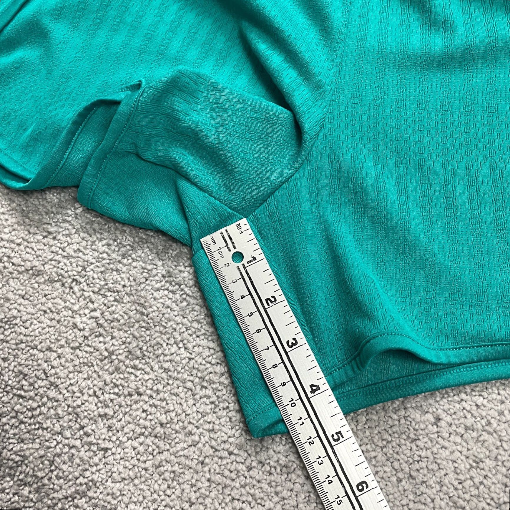 Athletic Works Athletic Works Active Shorts Womens Medium Green Elastic Waist Running Gym 32x4 Size 32" / US 10 / IT 46 - 6 Thumbnail