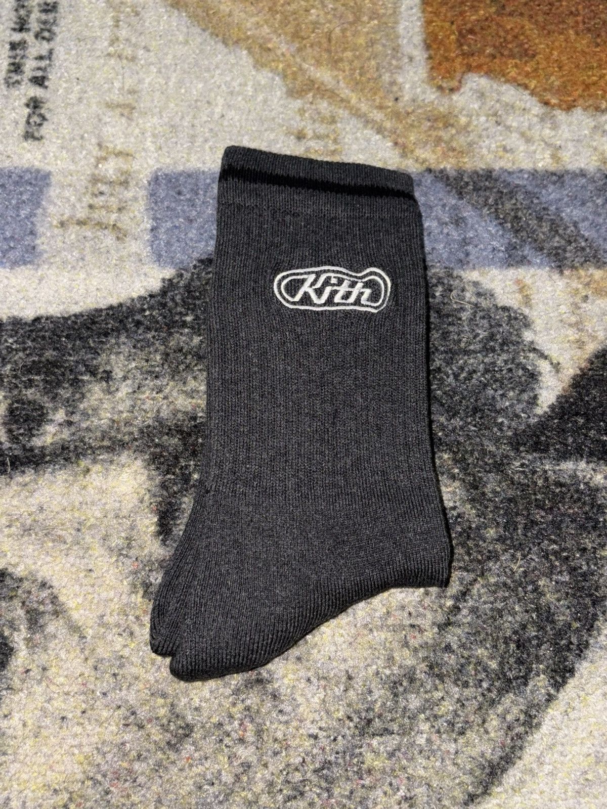 Kith Kith Logo Crew Socks (ONE SIZE) Size ONE SIZE - 1 Thumbnail