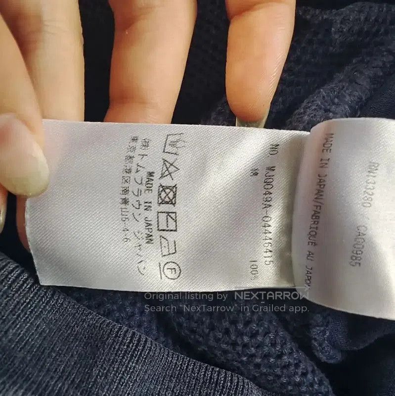 Thom Browne Thom Browne Navy Cotton Casual Shorts for Women . Size 23" - 6 Thumbnail