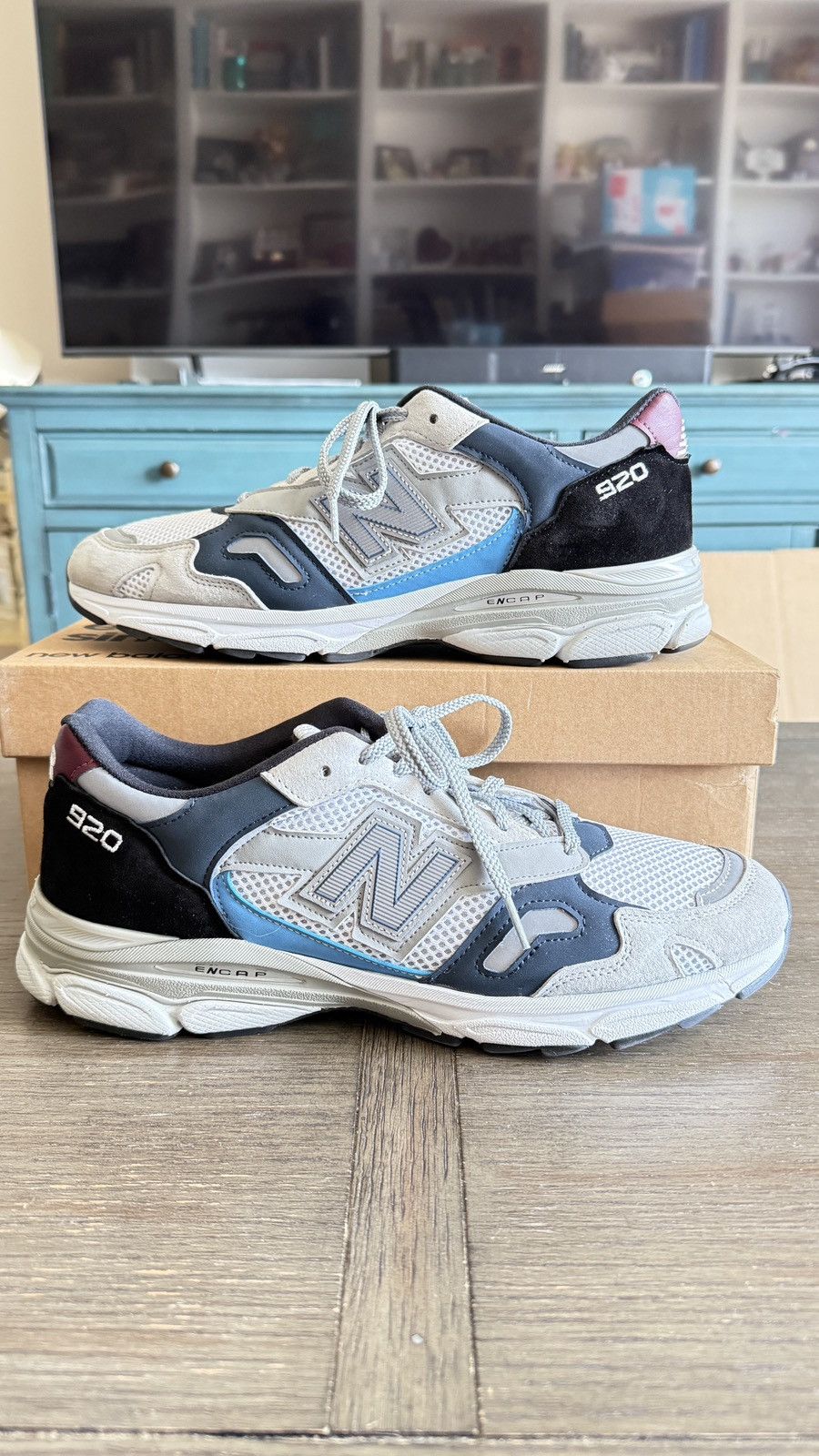 New Balance New Balance 920 Made In England 'Debut' Size 11 M920NBR Size US 11 / EU 44 - 3 Thumbnail