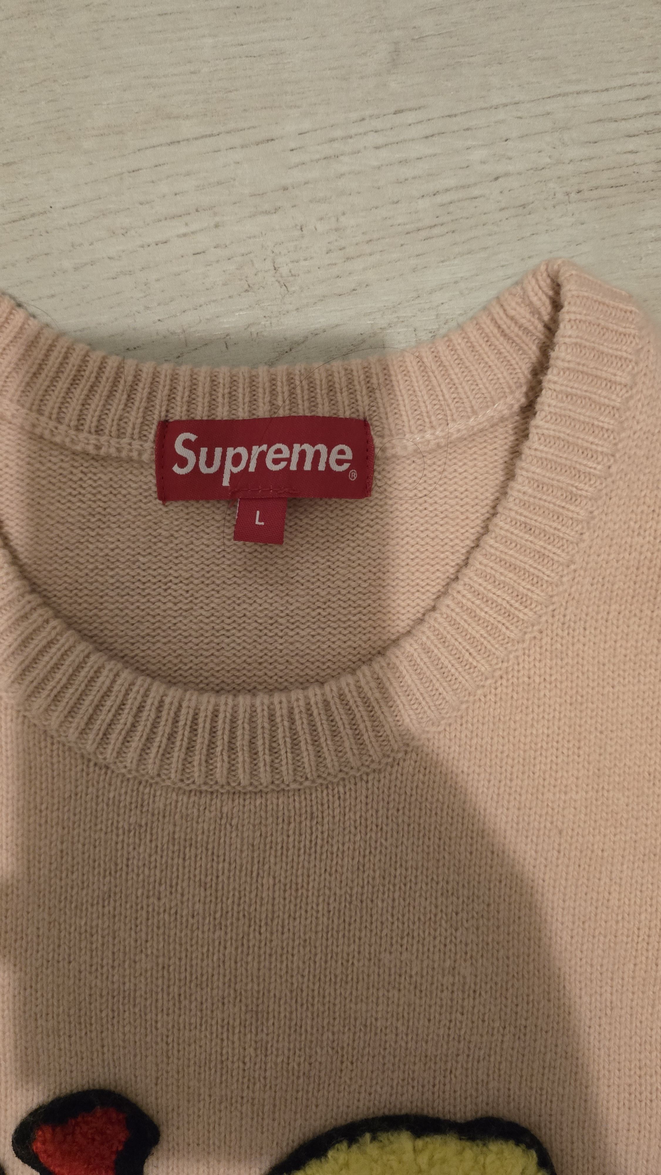 Supreme Supreme / Jamie Reid - Fuck All Sweater - SS21 Size US L / EU 52-54 / 3 - 4 Thumbnail