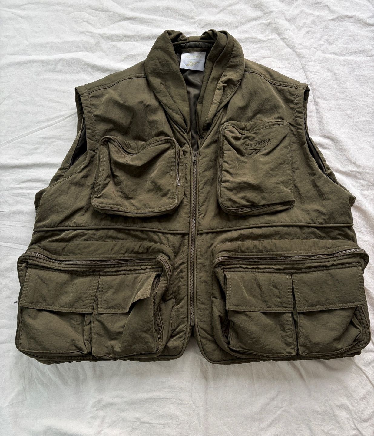 Hed Mayner Hed Mayner x Reebok Oversized Pocketed Vest Size US S / EU 44-46 / 1 - 2 Thumbnail