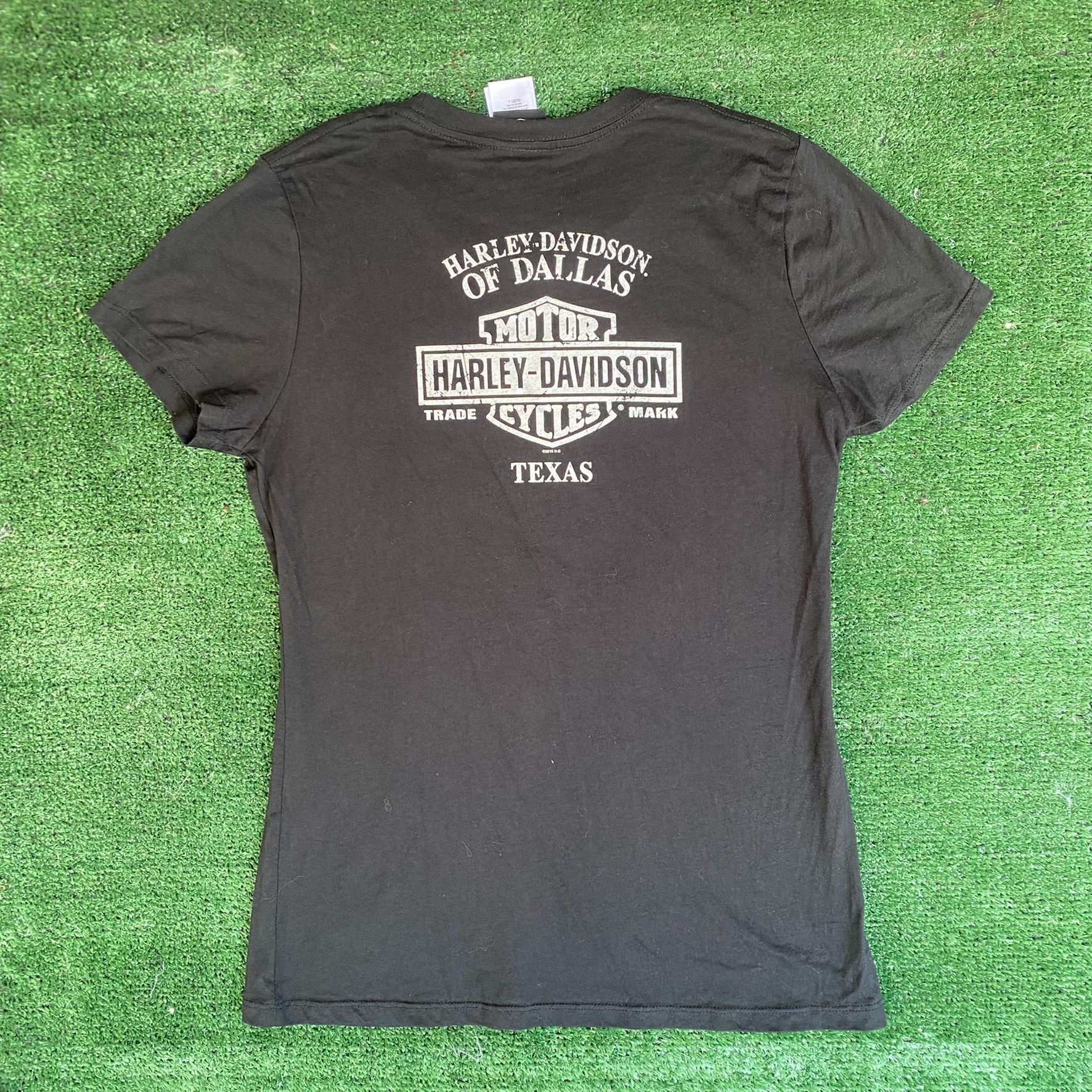 Harley Davidson Vintage Y2K Harley Davidson Skull T-Shirt Dallas Texas Aztec Size L / US 10 / IT 46 - 4 Thumbnail