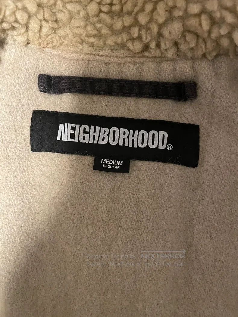 Neighborhood Neighborhood Distressed N1 Lamb Fleece Jacket Deck Jacket Size US M / EU 48-50 / 2 - 3 Thumbnail
