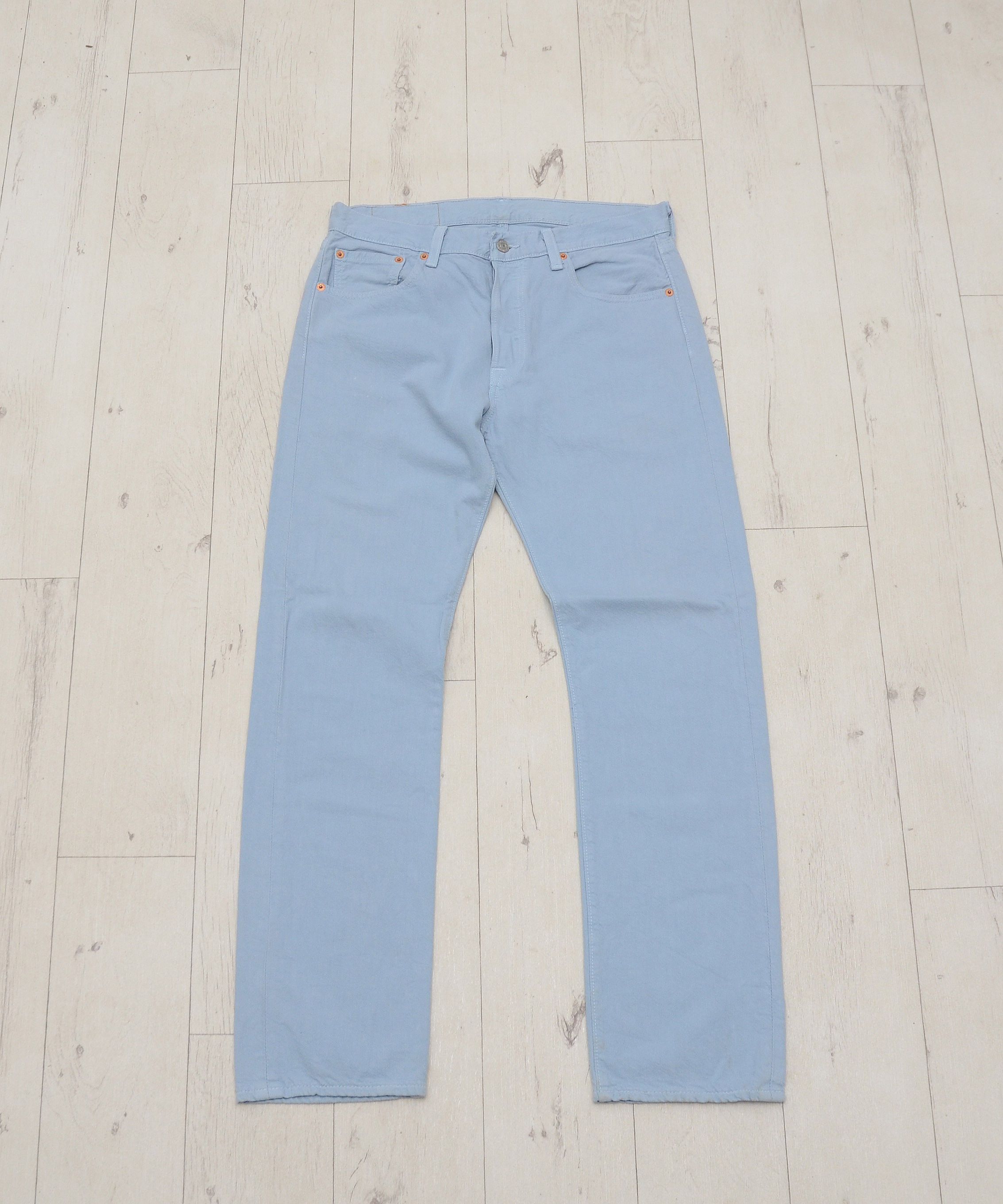 Levi's Vintage Style Levi’s 501 Blue Jeans W30 L30 Size US 30 / EU 46 - 2 Thumbnail