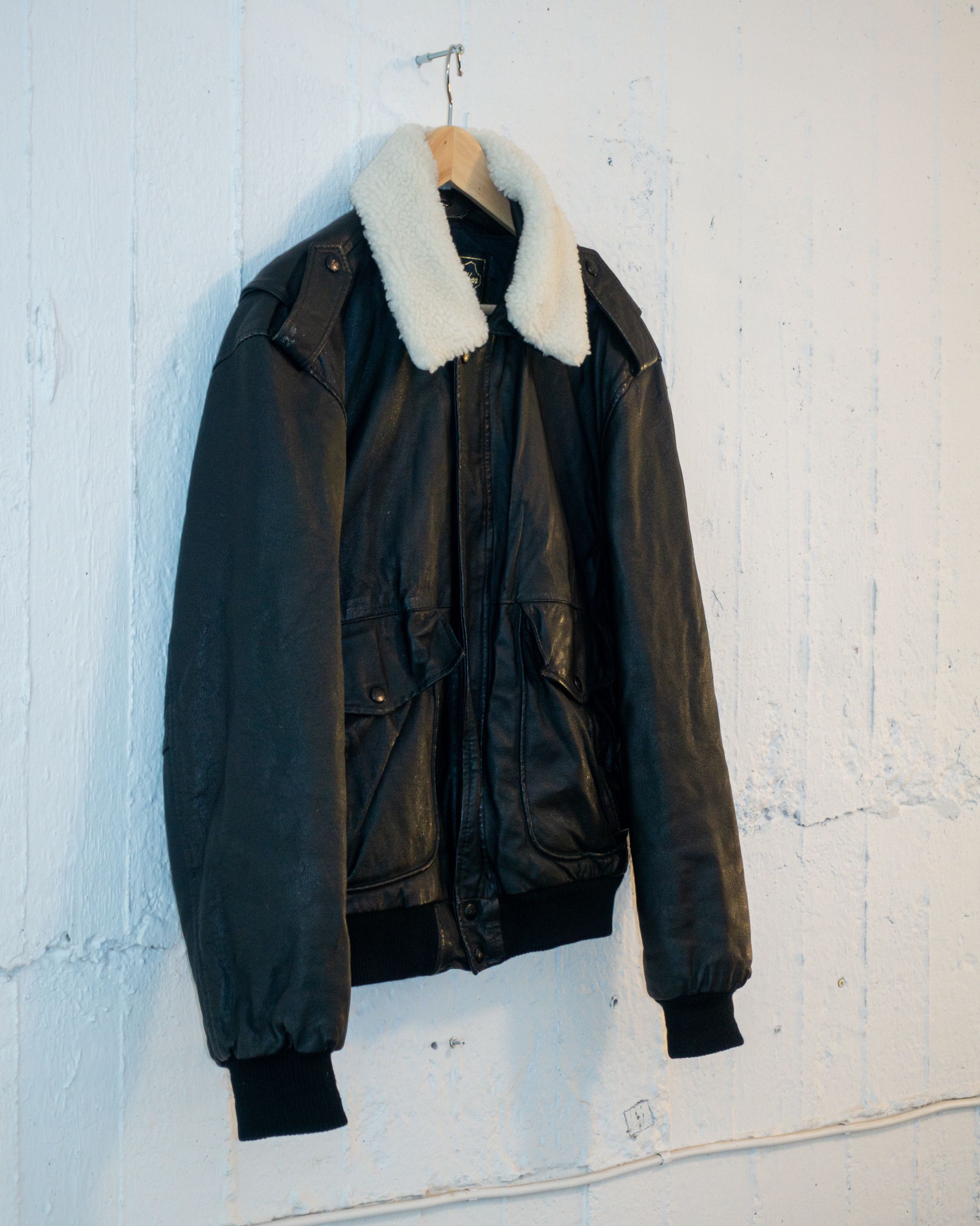Vintage Saki Leather Jacket M Size US M / EU 48-50 / 2 - 5 Thumbnail