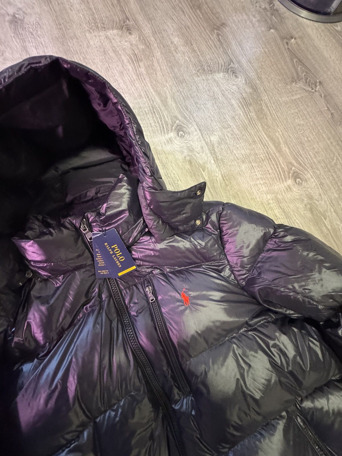 Polo Ralph Lauren Polo Ralph Lauren navy puffer hooded jakcet nwt Size US XXL / EU 58 / 5 - 3 Thumbnail