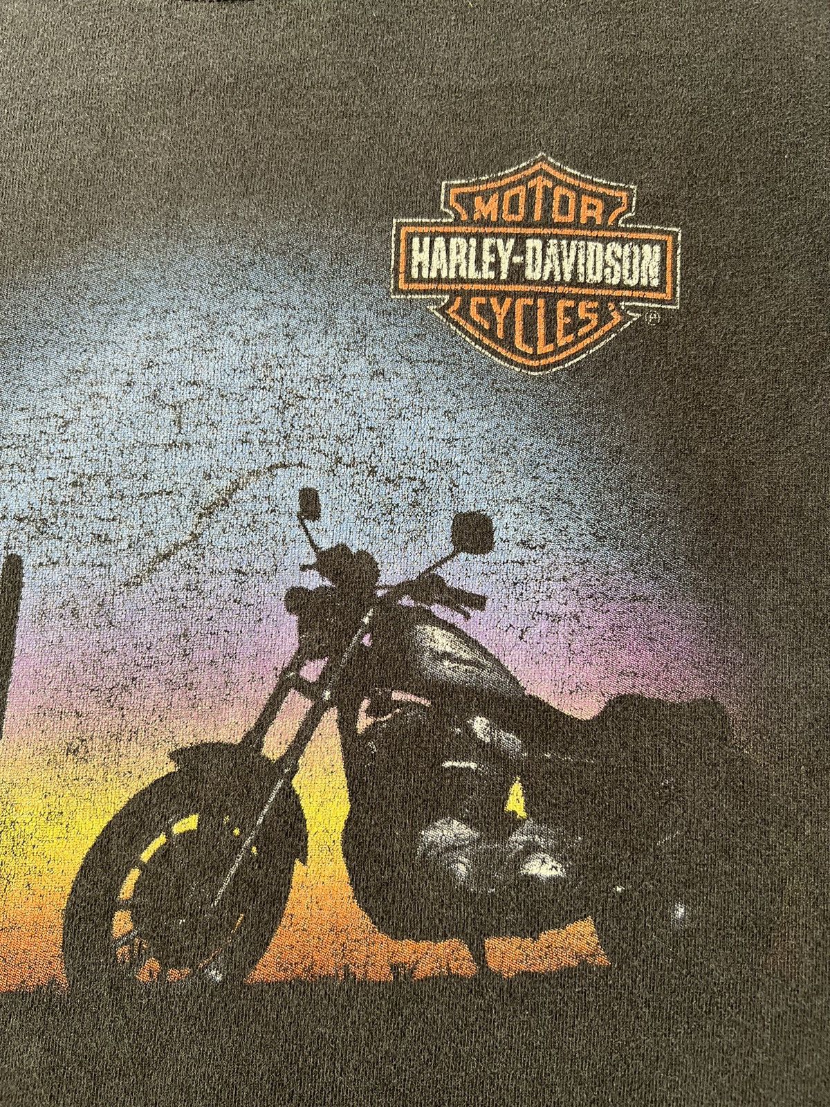 Harley Davidson Vintage 90s Harley Davidson England Black T-shirt Size US S / EU 44-46 / 1 - 5 Thumbnail