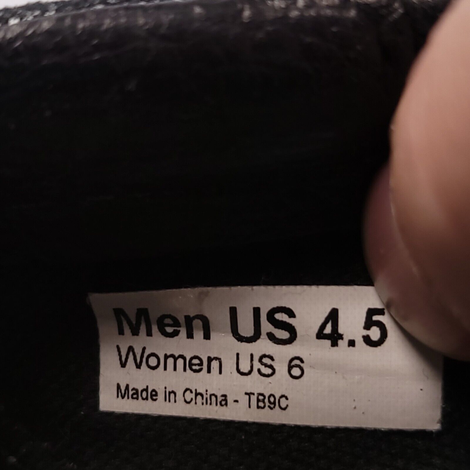 Vans Vans Off the Wall Shoe Womens Size 6 Mens 4.5 TB9C Black Size US 6 / IT 36 - 9 Thumbnail