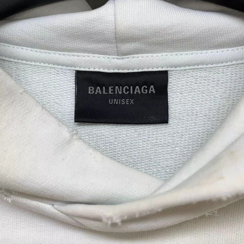 Balenciaga Balenciaga Worn Double B Hoodie 2505-Nextarrow Size US XS / EU 42 / 0 - 2 Thumbnail