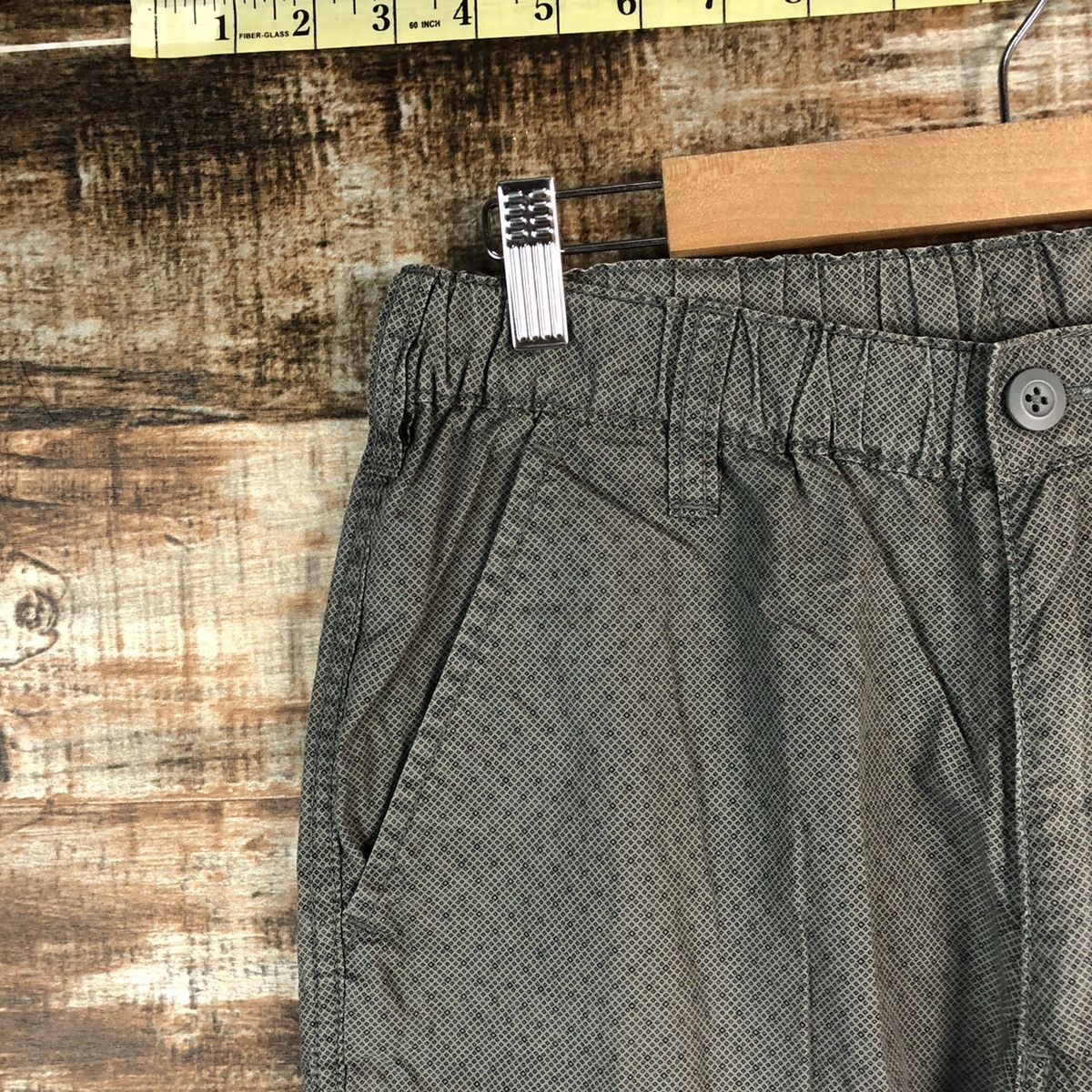 Japanese Brand Uniqlo Grey Multipocket cargo Cropped short Pants #A2419 Size US 28 / EU 44 - 7 Thumbnail