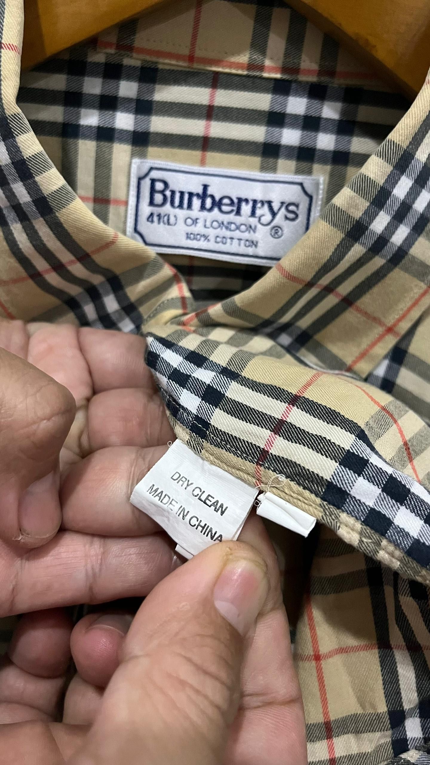 Burberry Burberry Nova check shirt vintage Size US L / EU 52-54 / 3 - 4 Thumbnail